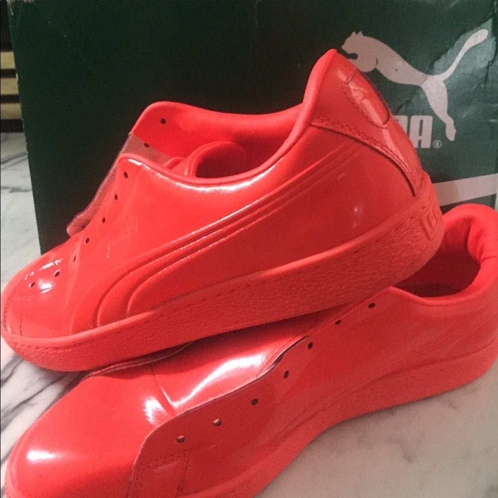 Patent leather Puma Rare
